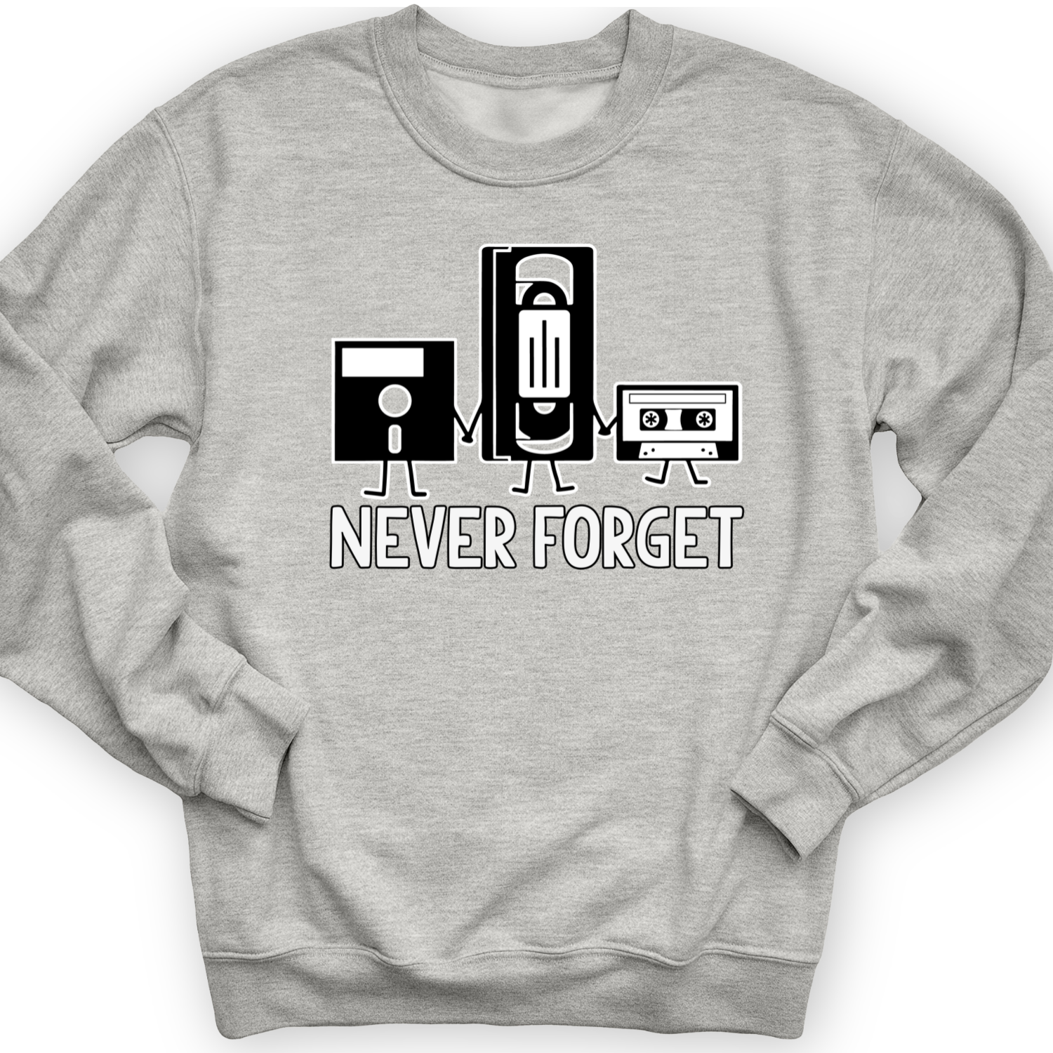 Never Forget Crewneck Sport Grey / S