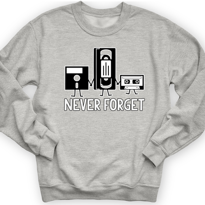 Never Forget Crewneck Sport Grey / S