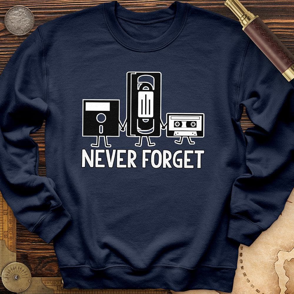 Never Forget Crewneck Navy / S