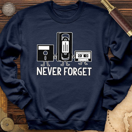 Never Forget Crewneck Navy / S