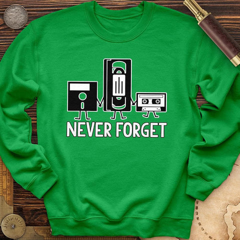 Never Forget Crewneck Irish Green / S