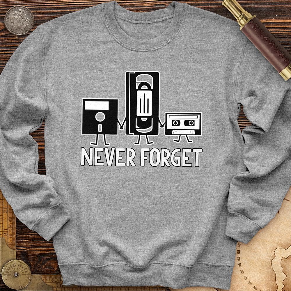 Never Forget Crewneck Sport Grey / S