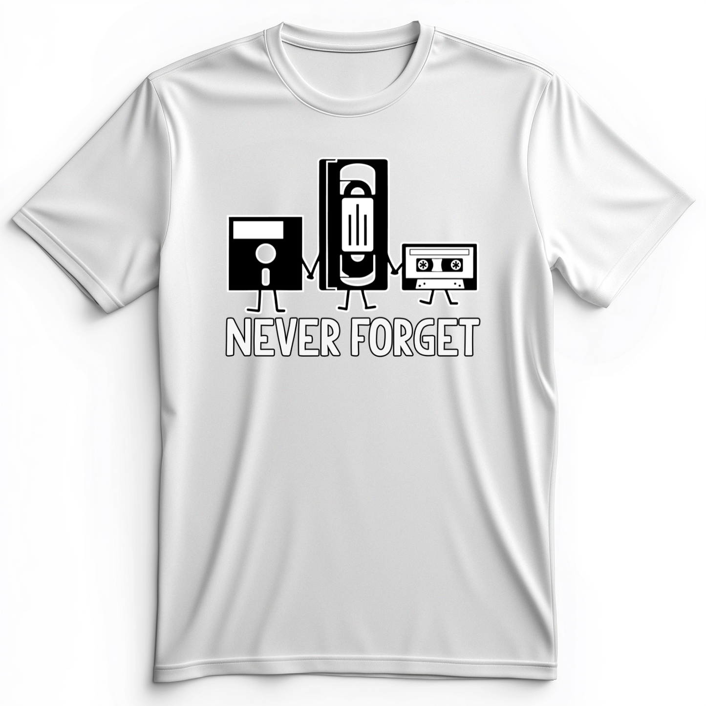 Never Forget Premium Tee White / S