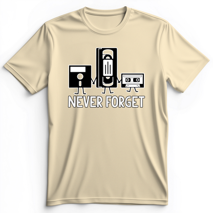 Never Forget Premium Tee Natural / S