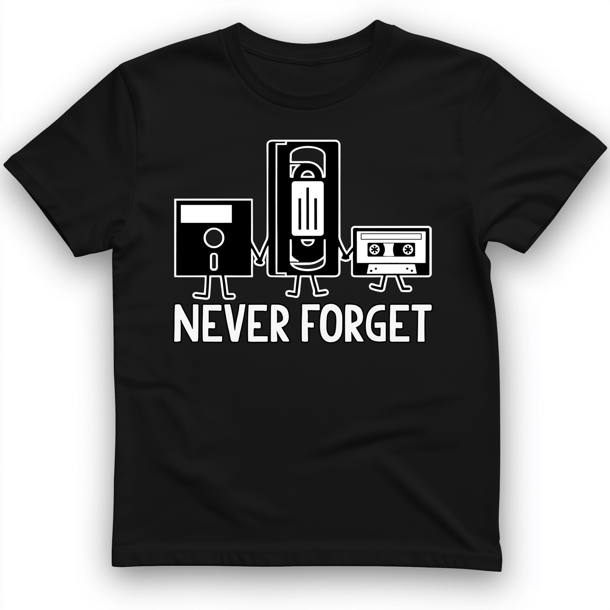 Never Forget T-Shirt Black / S