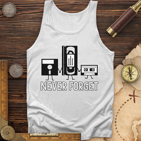 Never Forget Tank White / XS