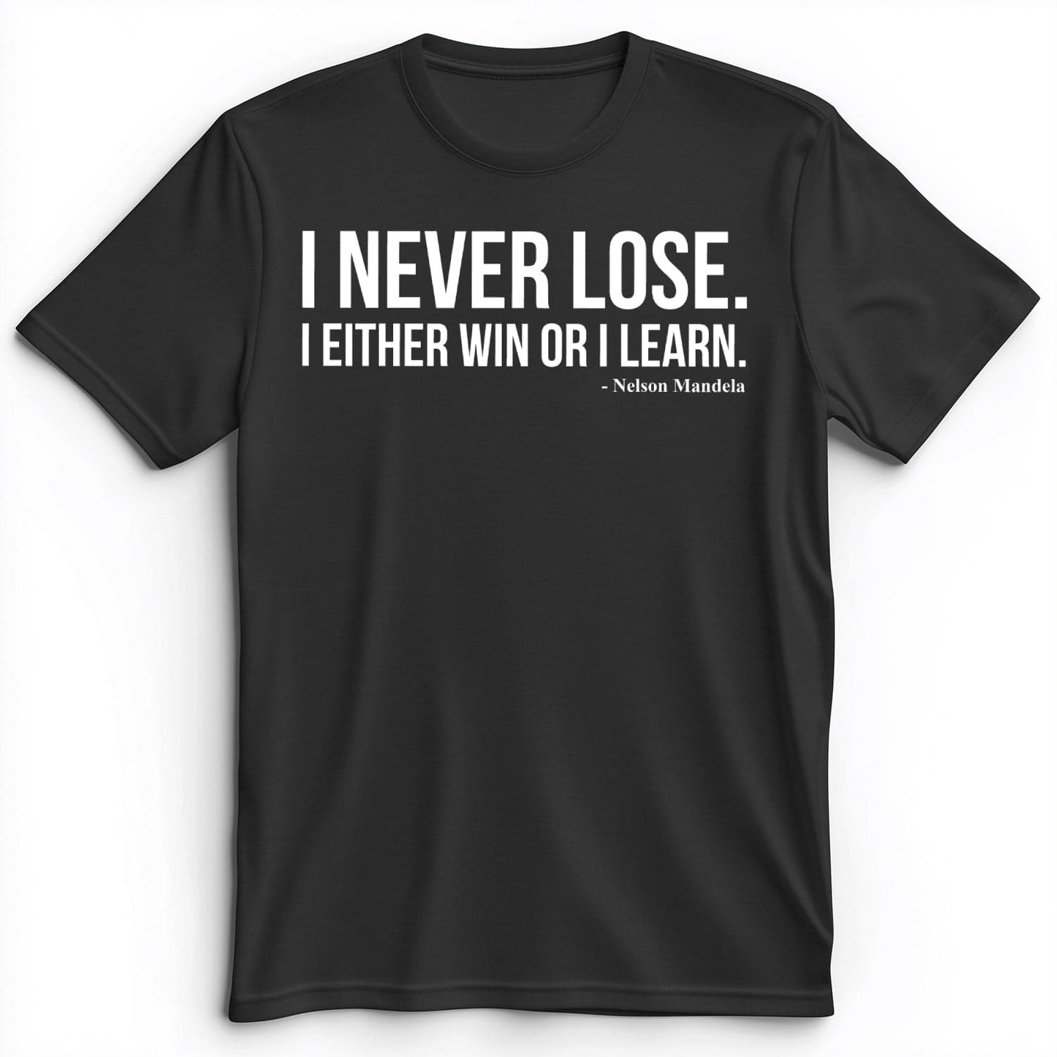 Never Lose Premium Tee Dark Grey Heather / S