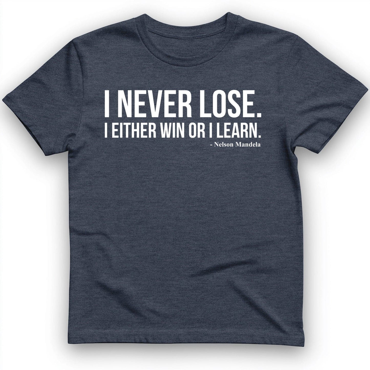 Never Lose T-Shirt Heather Navy / S