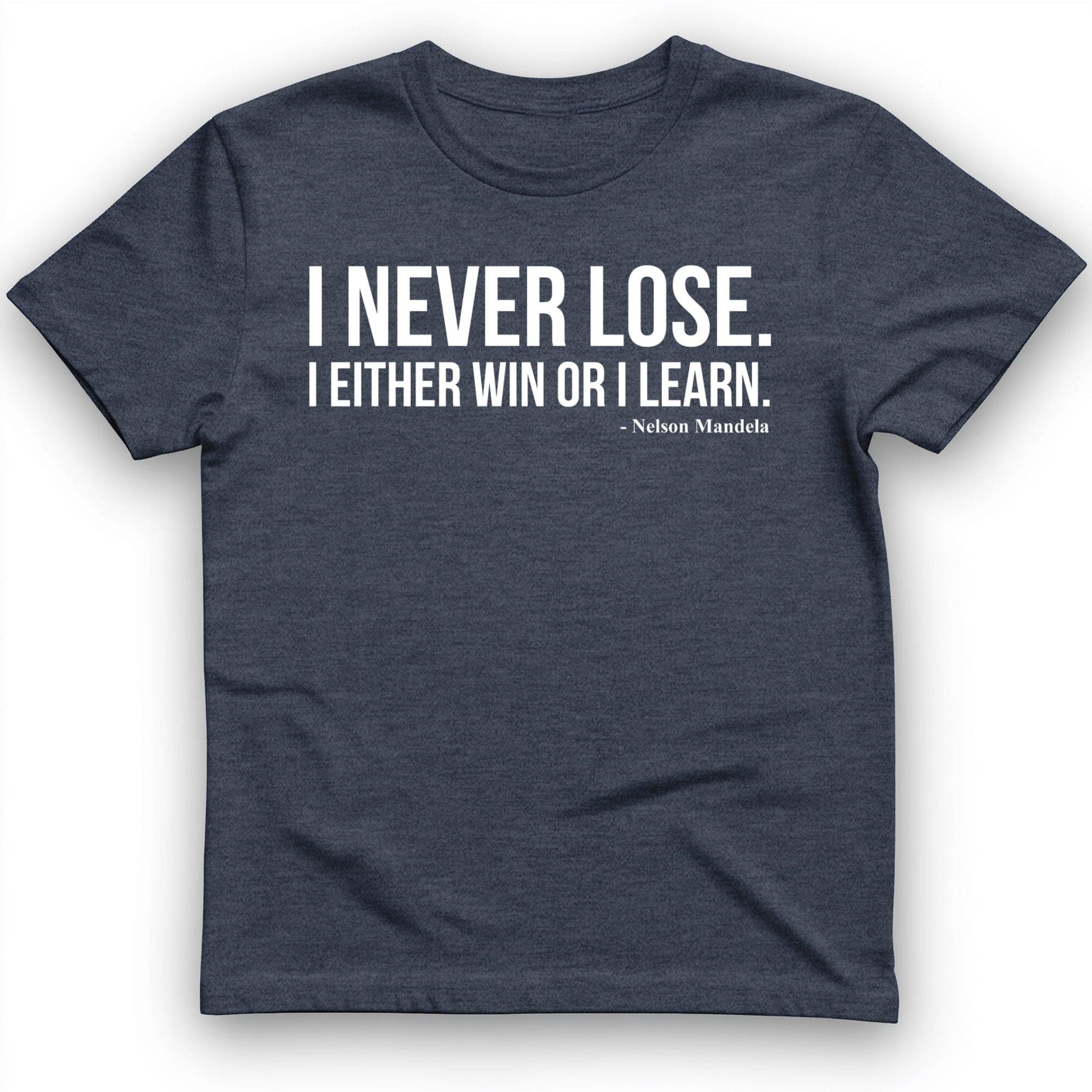 Never Lose T-Shirt Heather Navy / S