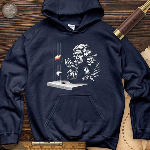 Newton with Apple Hoodie Navy / S