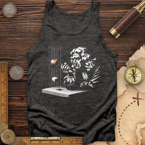 Newton with Apple Tank Charcoal Black TriBlend / XS