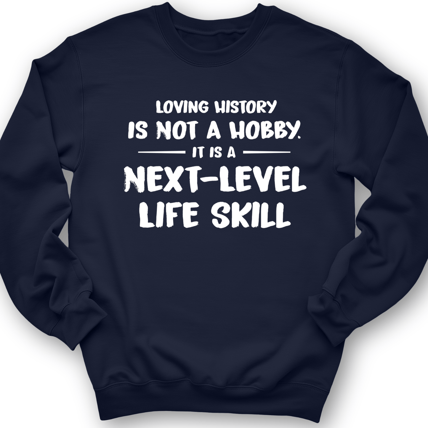 Next Level Life Skill Crewneck Navy / S