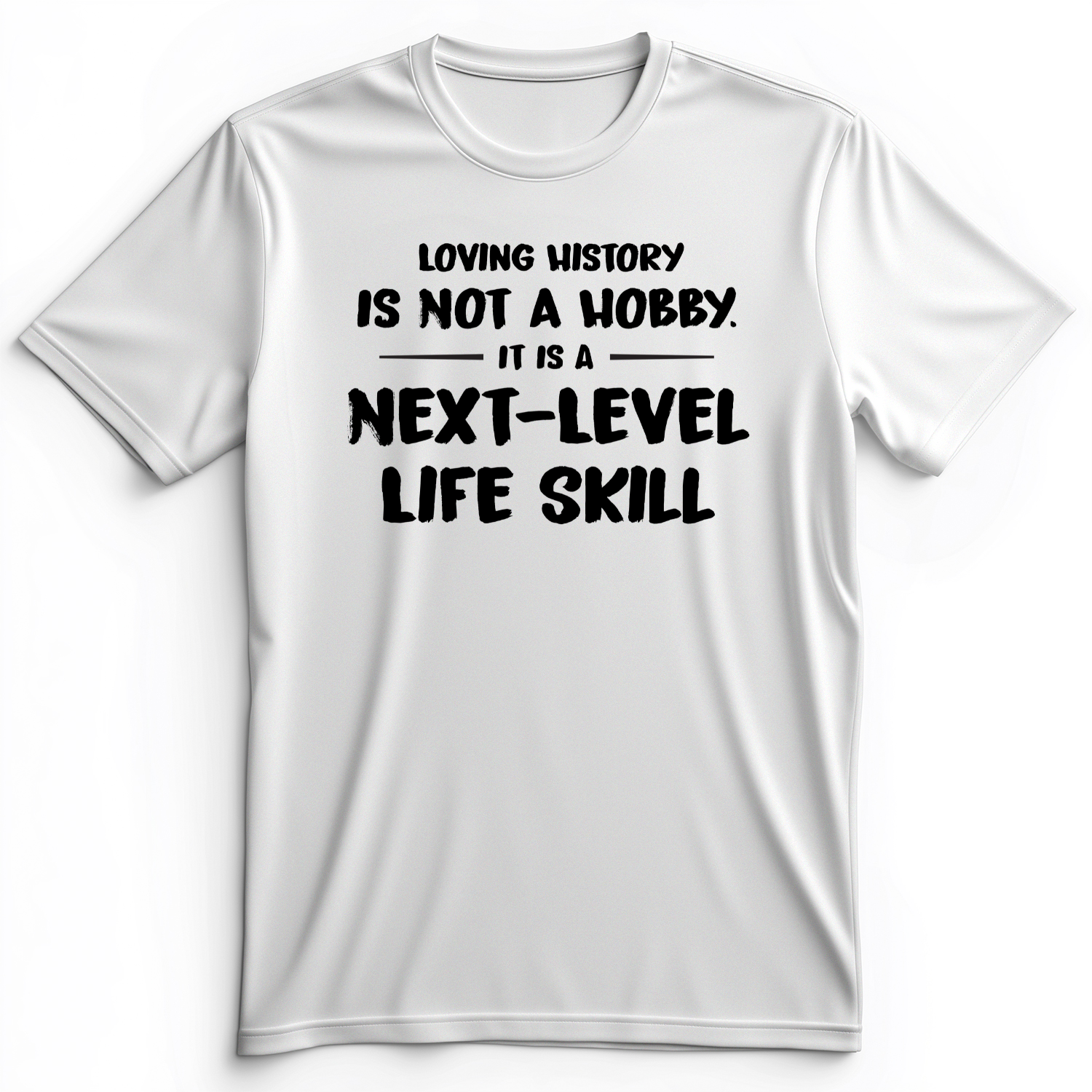 Next Level Life Skill Premium Tee White / S