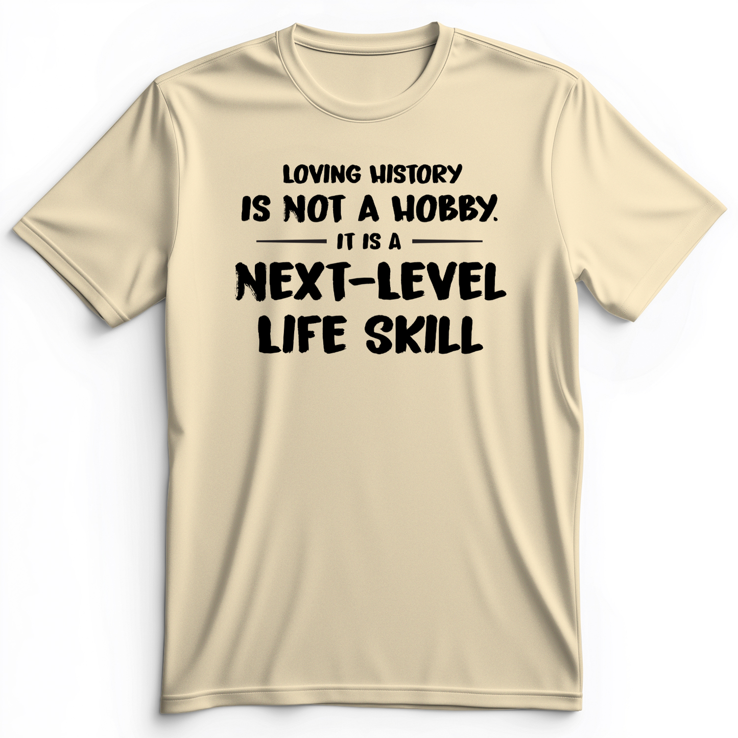 Next Level Life Skill Premium Tee Natural / S