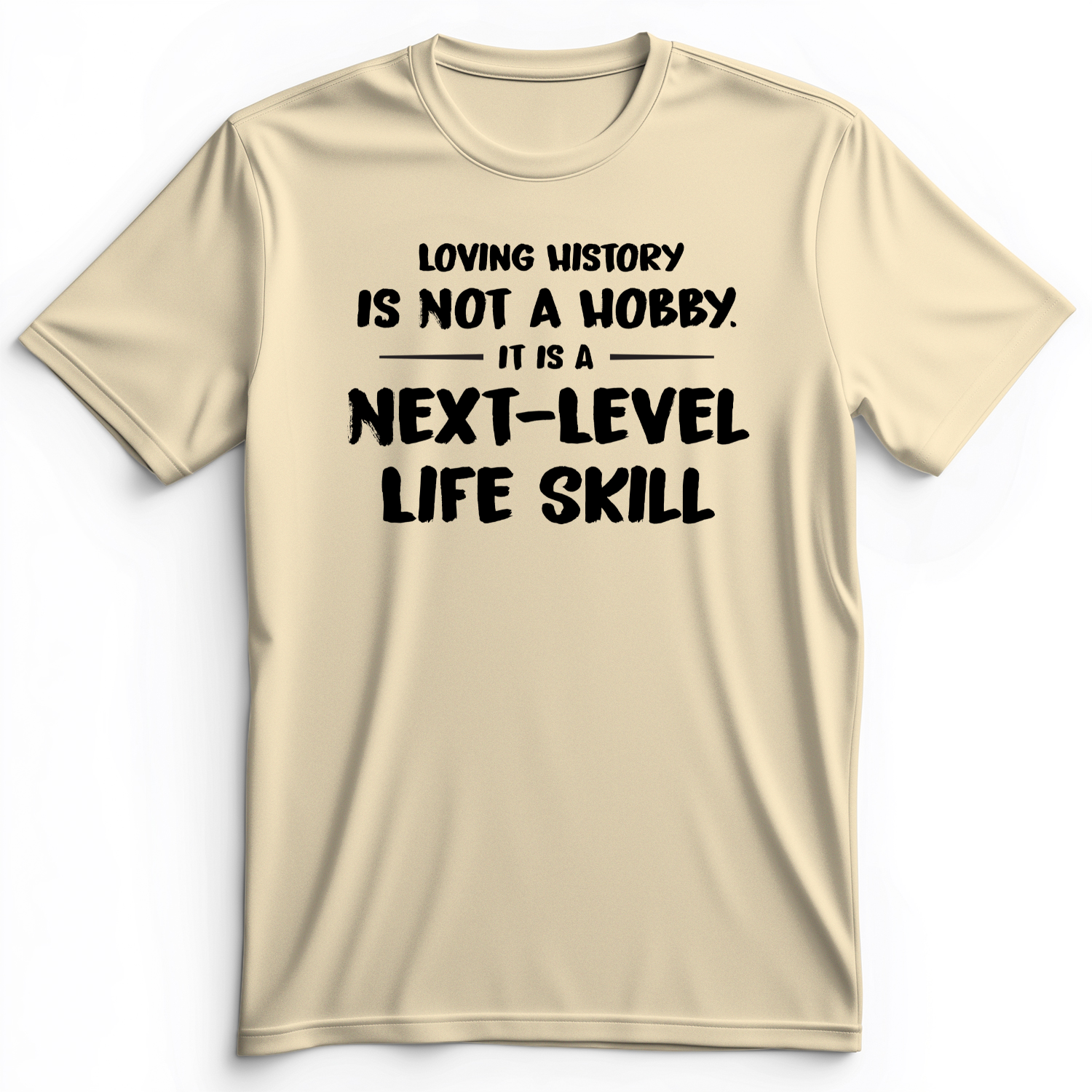 Next Level Life Skill Premium Tee Natural / S