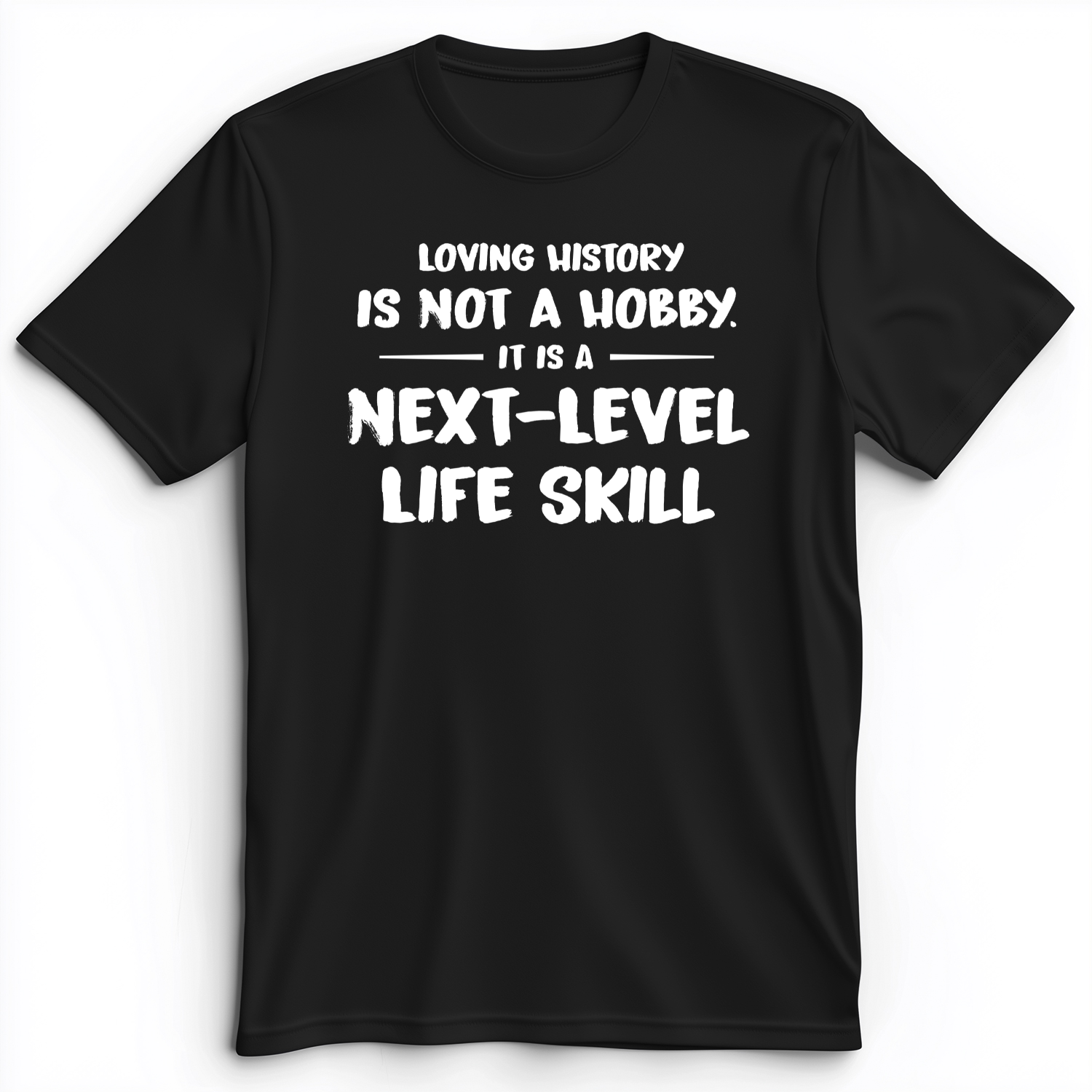 Next Level Life Skill Premium Tee Black / S