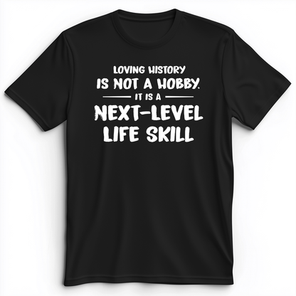Next Level Life Skill Premium Tee Black / S