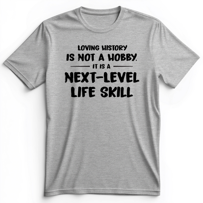 Next Level Life Skill Premium Tee Athletic Heather / S