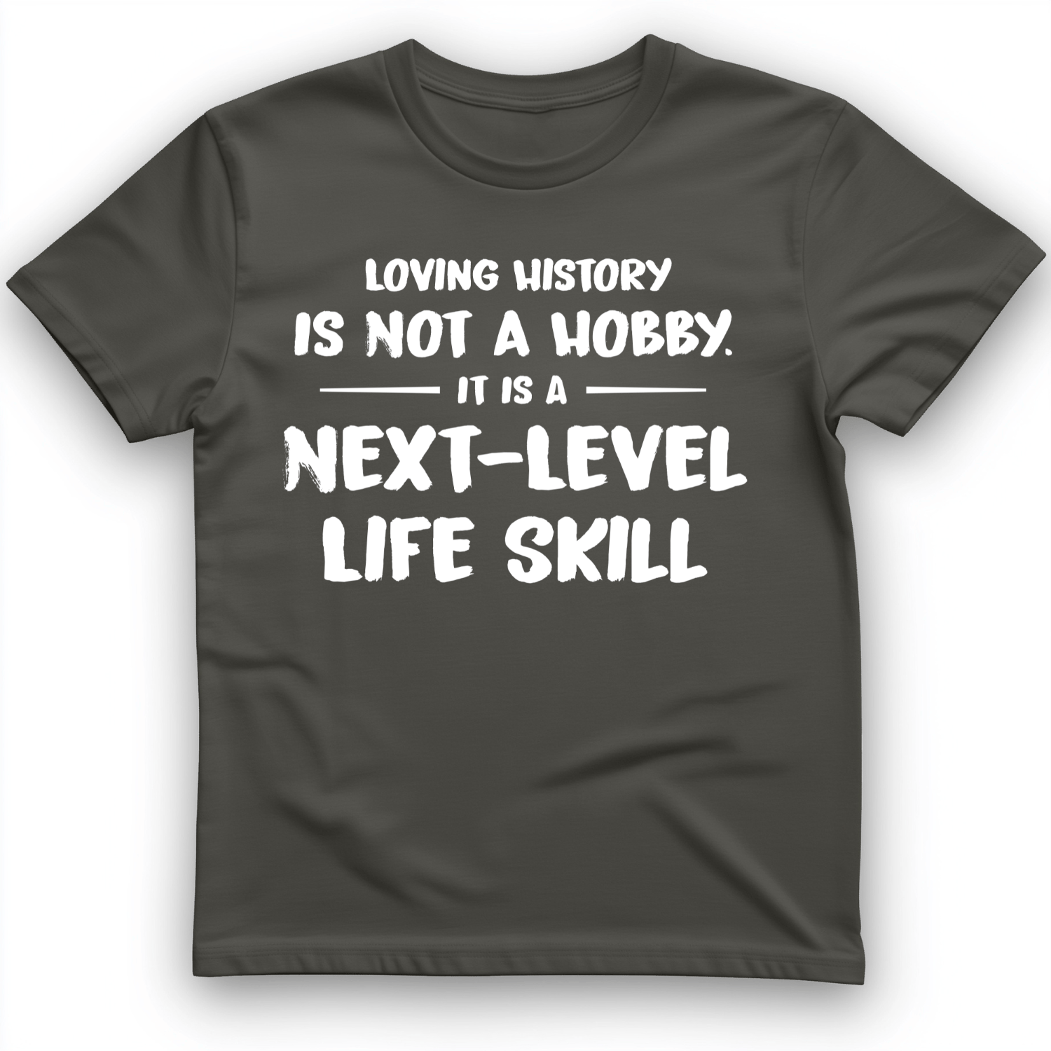 Next Level Life Skill T-Shirt Charcoal / S