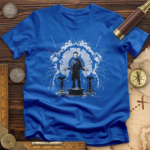 Nikola Tesla T-Shirt Royal / S