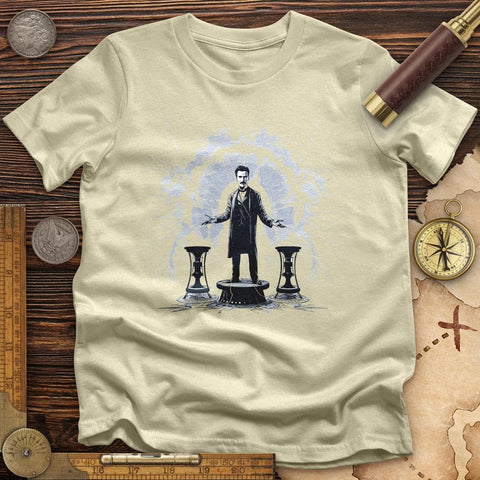 Nikola Tesla T-Shirt Natural / S