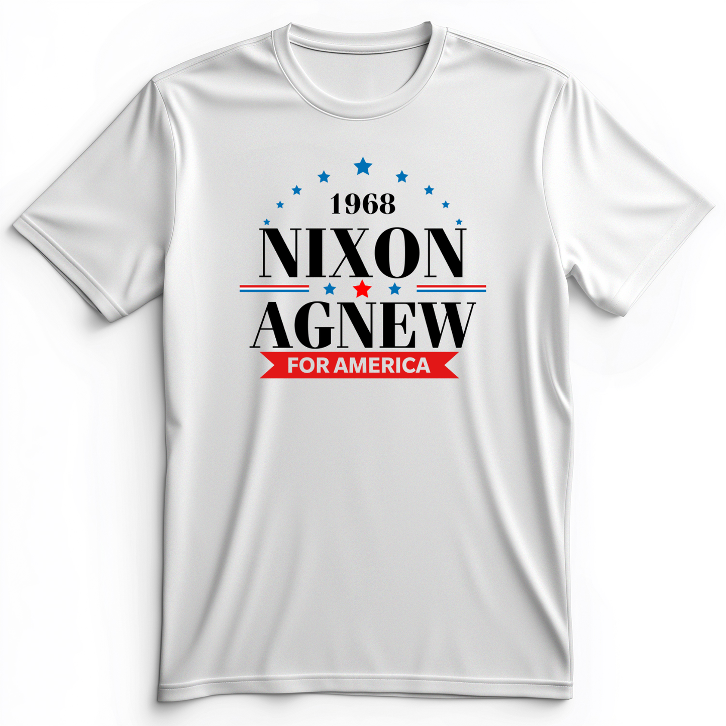 Nixon Agnew 1968 Premium Tee White / S
