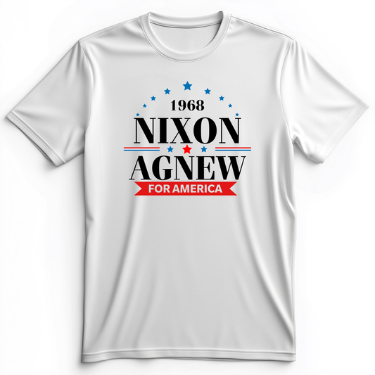Nixon Agnew 1968 Premium Tee White / S
