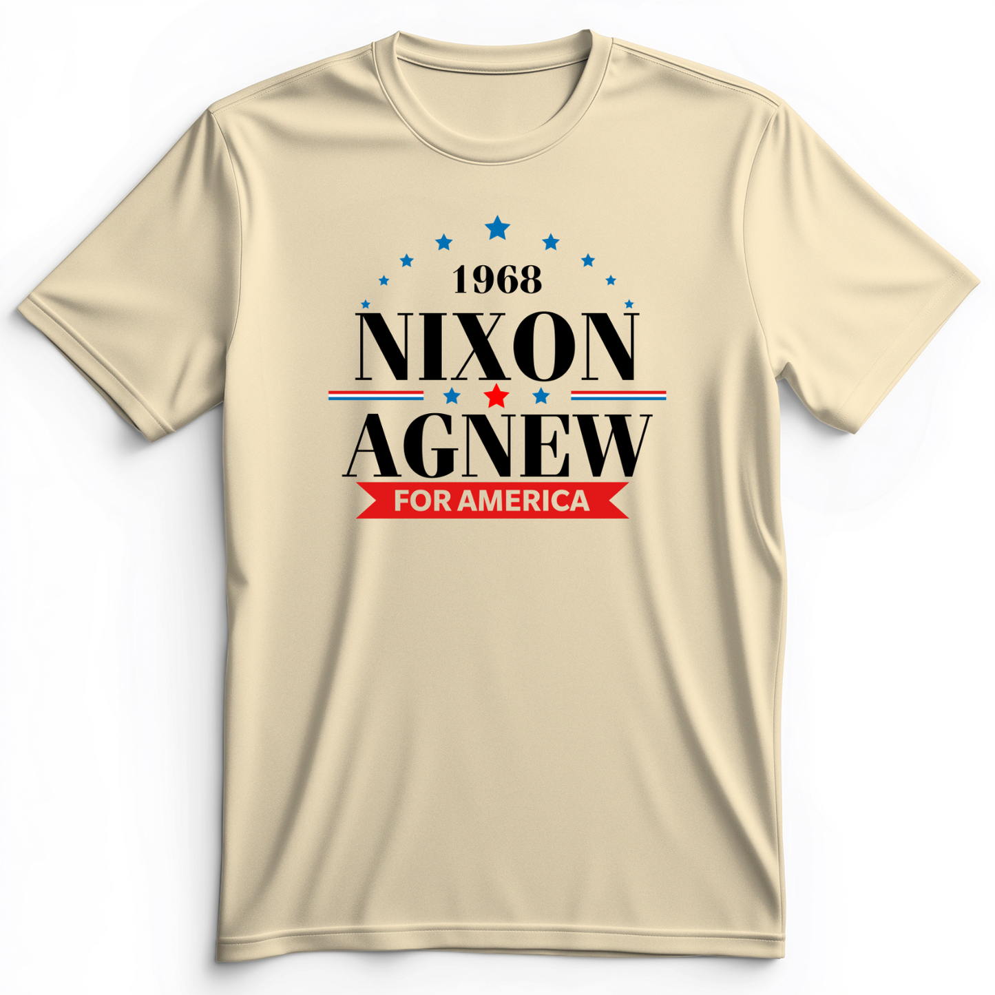 Nixon Agnew 1968 Premium Tee Natural / S