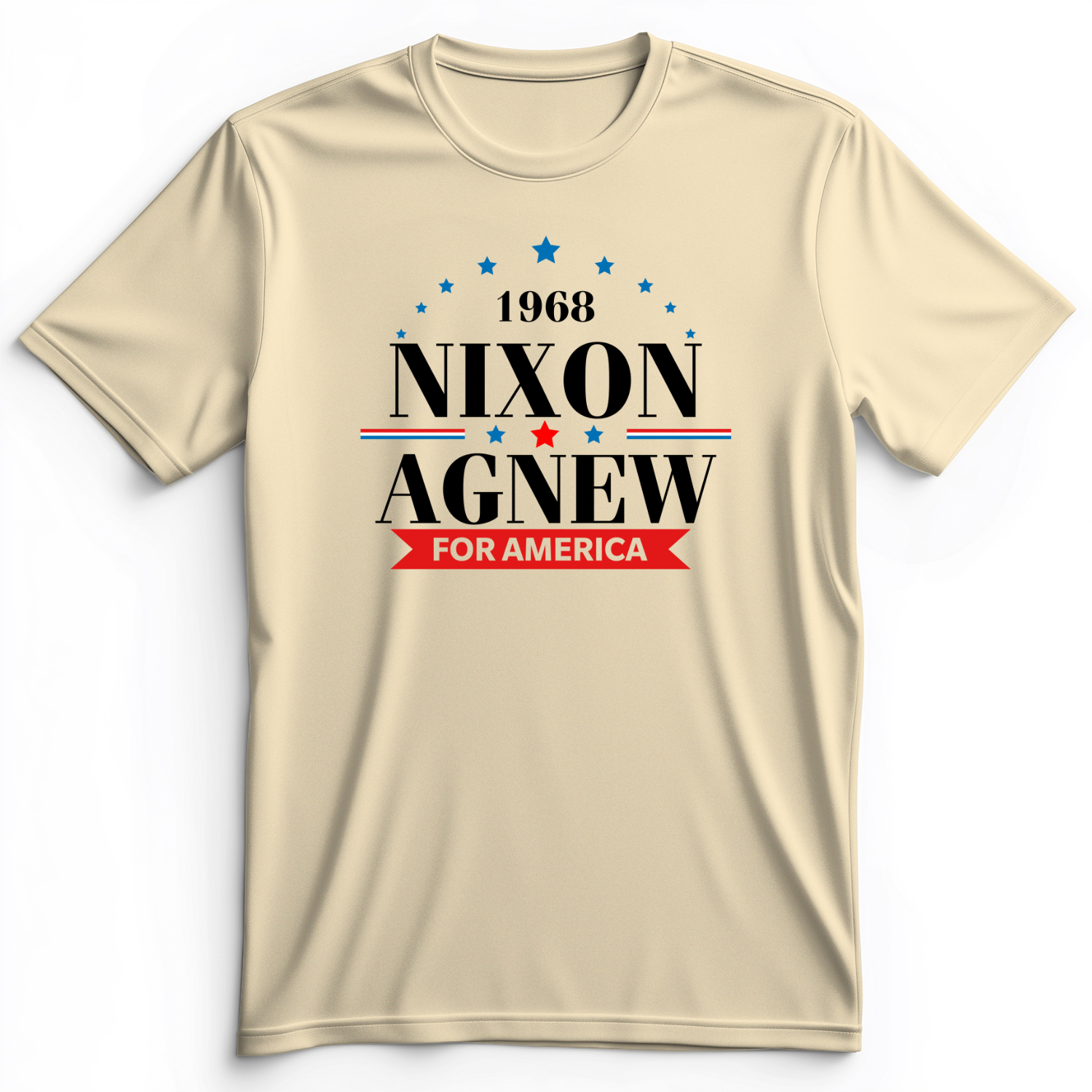 Nixon Agnew 1968 Premium Tee Natural / S