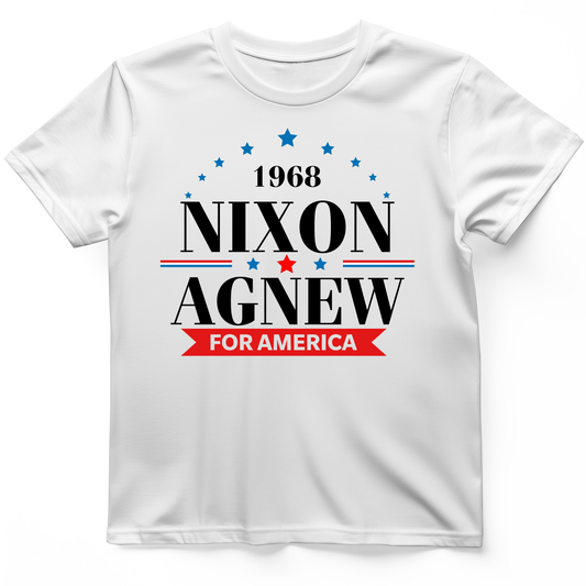 Nixon Agnew 68 T-Shirt White / S