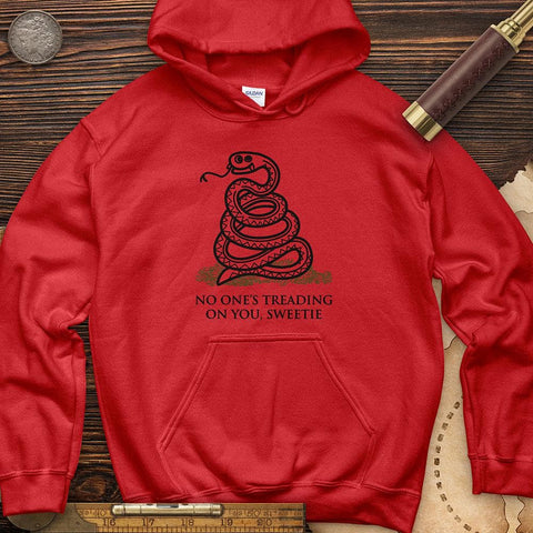 No One's Treading On You, Sweetie Hoodie Red / S