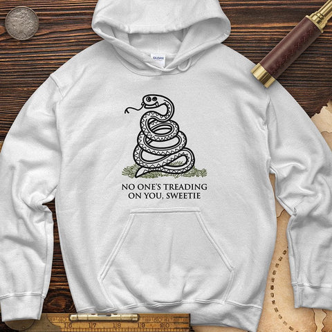 No One's Treading On You, Sweetie Hoodie White / S