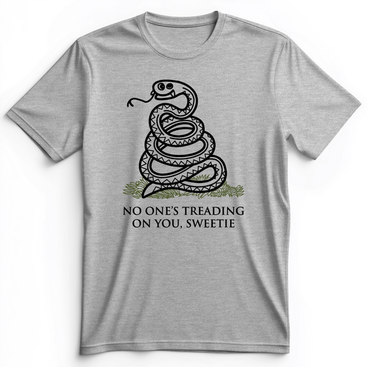 No One's Treading On You, Sweetie Premium Tee Athletic Heather / S