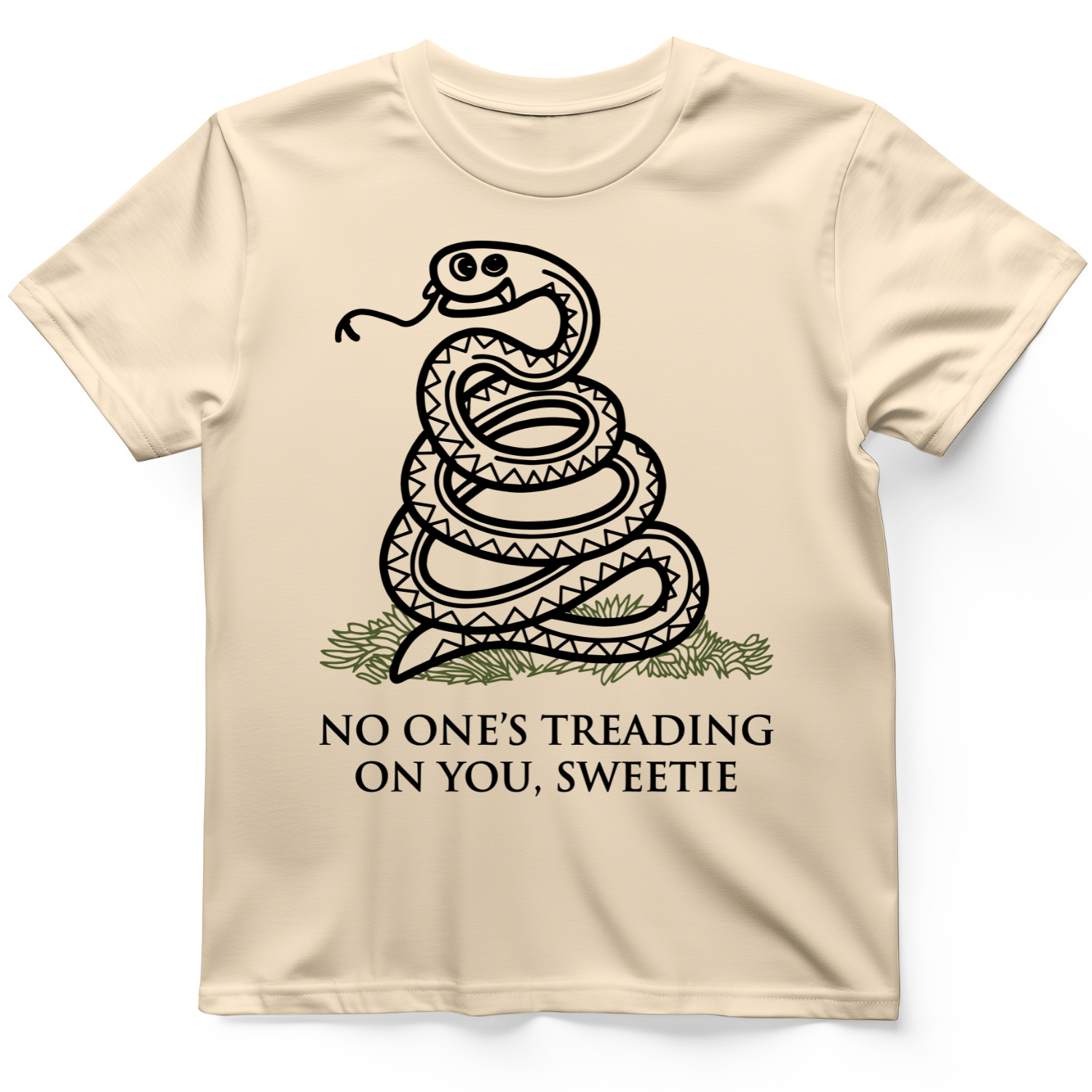 No One's Treading On You, Sweetie T-Shirt Natural / S