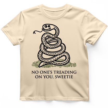 No One's Treading On You, Sweetie T-Shirt Natural / S