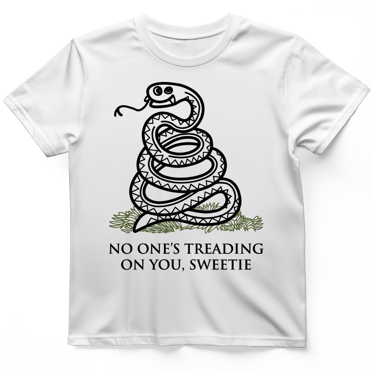 No One's Treading On You, Sweetie T-Shirt White / S