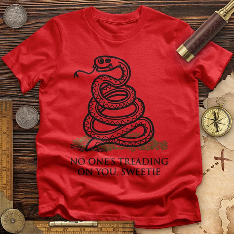 No One's Treading On You, Sweetie T-Shirt Red / S
