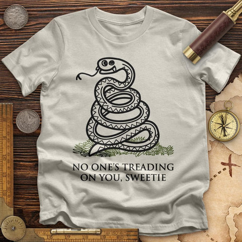 No One's Treading On You, Sweetie T-Shirt Ice Grey / S