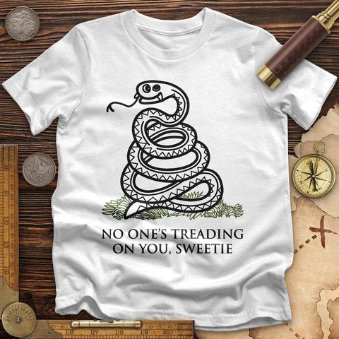 No One's Treading On You, Sweetie T-Shirt White / S