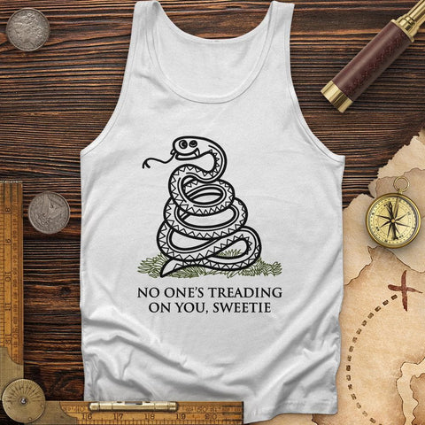 No One's Treading On You, Sweetie Tank White / XS