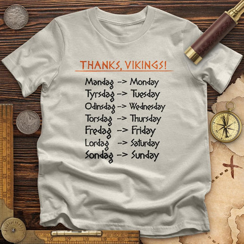 Nordic Gods Days Of The Week T-Shirt