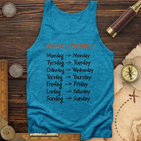 Nordic Gods Days Of The Week Tank