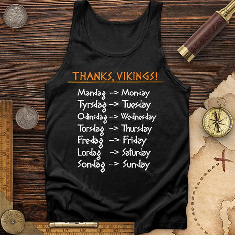 Nordic Gods Days Of The Week Tank