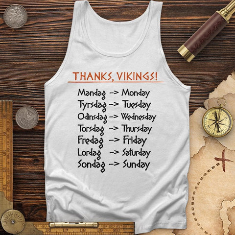 Nordic Gods Days Of The Week Tank