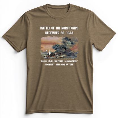 North Cape Premium Tee Heather Olive / S