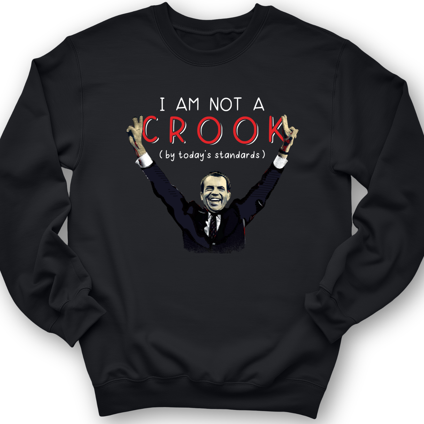 Not a Crook Crewneck Black / S