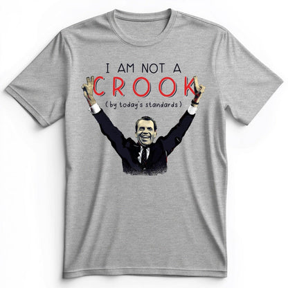 Not a Crook Premium Tee Athletic Heather / S