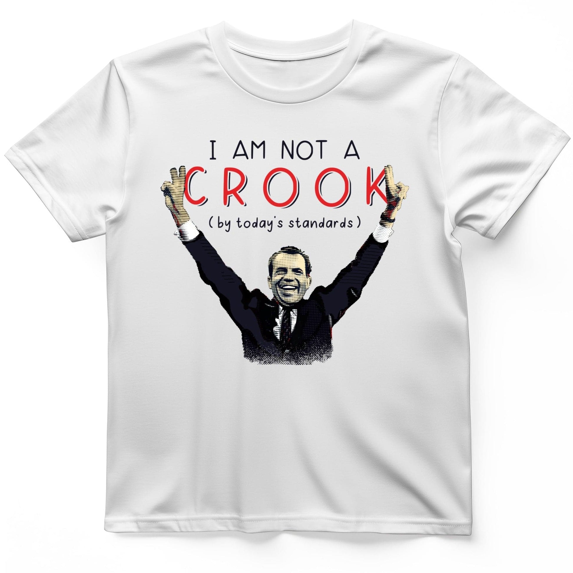 Not a Crook T-Shirt White / S