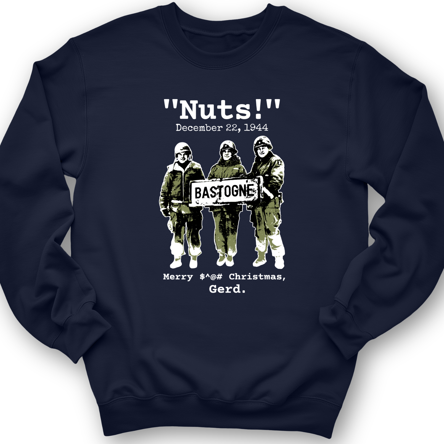 Nuts Crewneck Navy / S