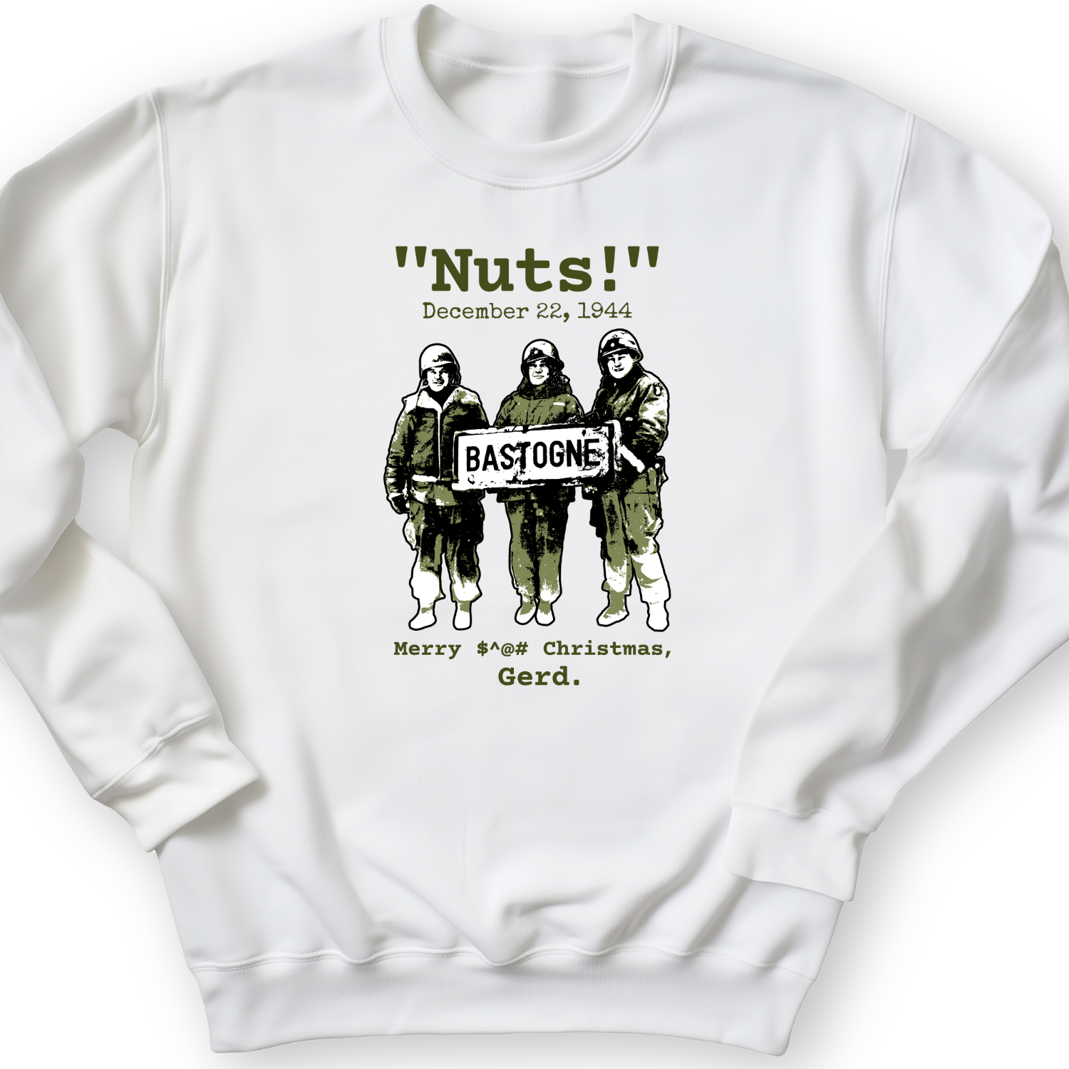 Nuts Crewneck White / S